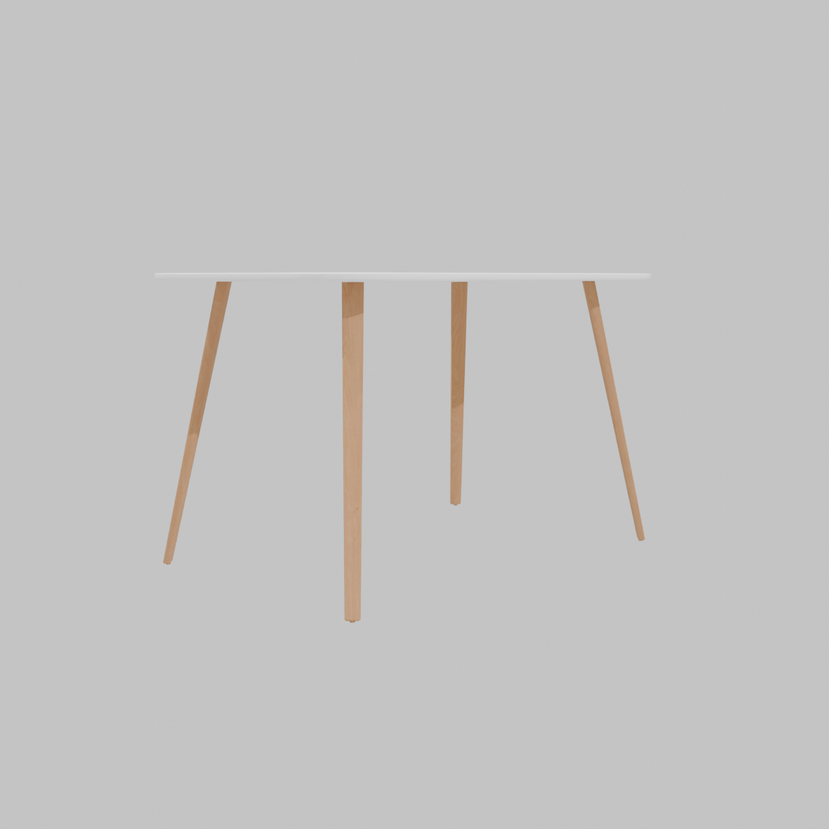 MESA COMEDOR MDF Y MADERA 120X80X