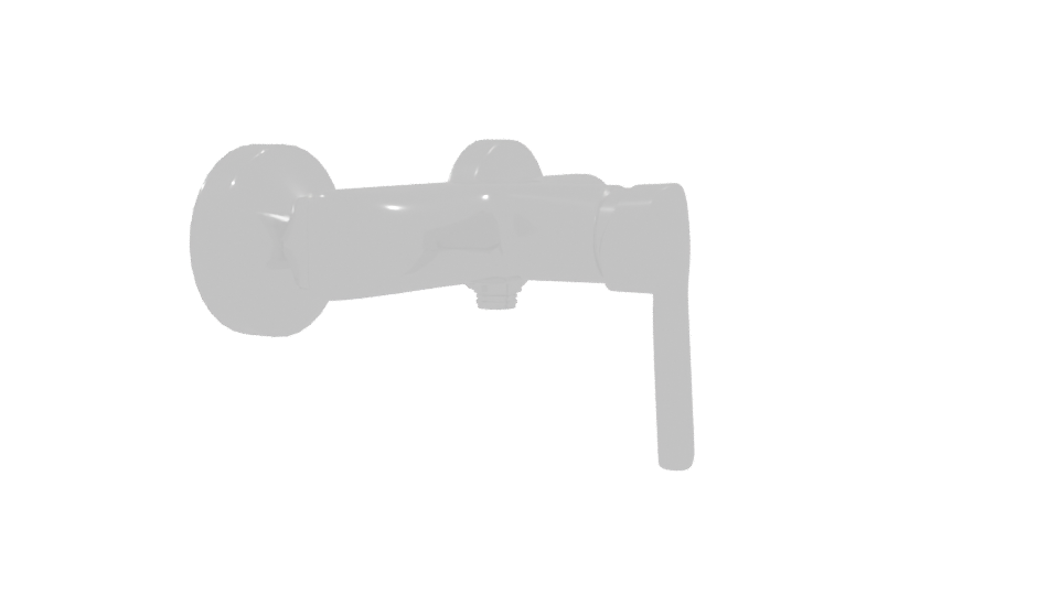 Modern Bathroom Faucet 3D Model - Professional 3D Model Render 9