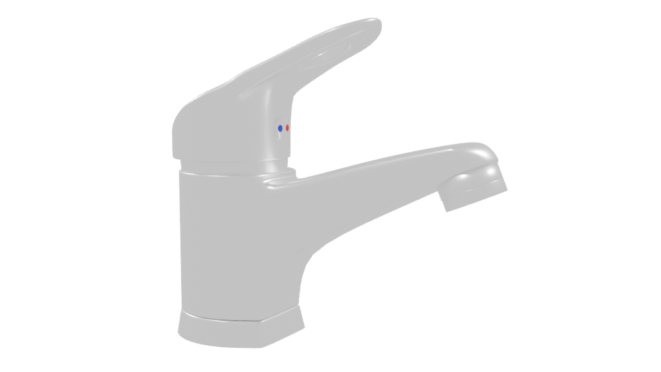 Modern Bathroom Faucet 3D - Professional 3D Model Render 9