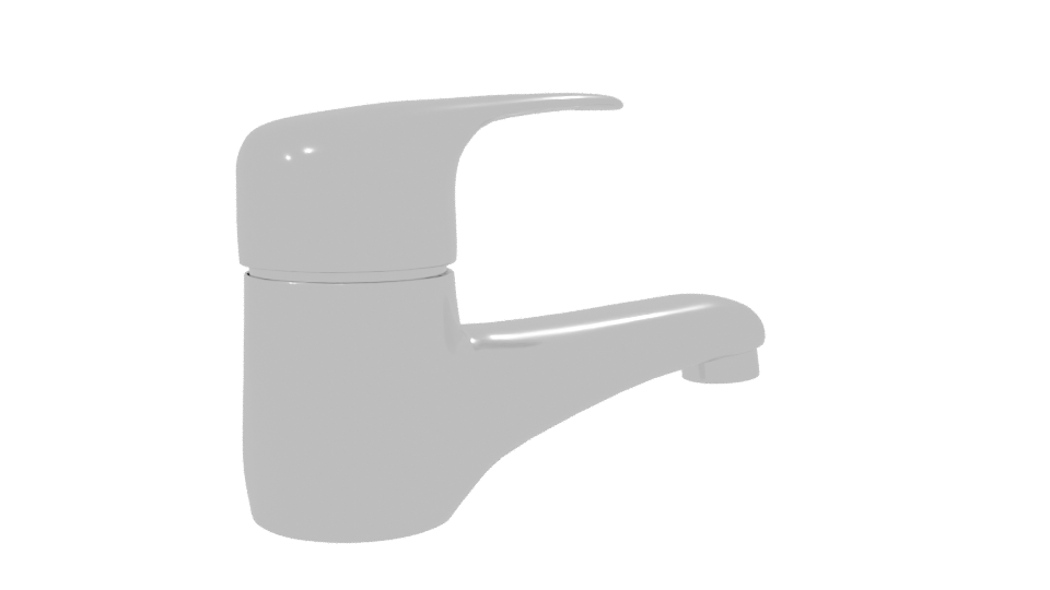 Sleek Metallic Beverage Bottle 3D Model - Professional 3D Model Render 7