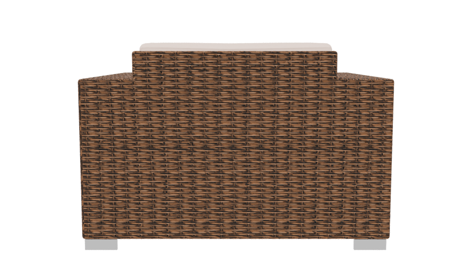 Stylish Outdoor Lounge Chair 3D - Professional 3D Model Render 5