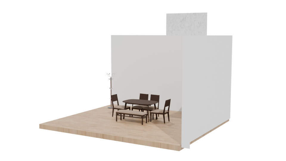 Stylish Dining Room Set 3D - Professional 3D Model Render 12