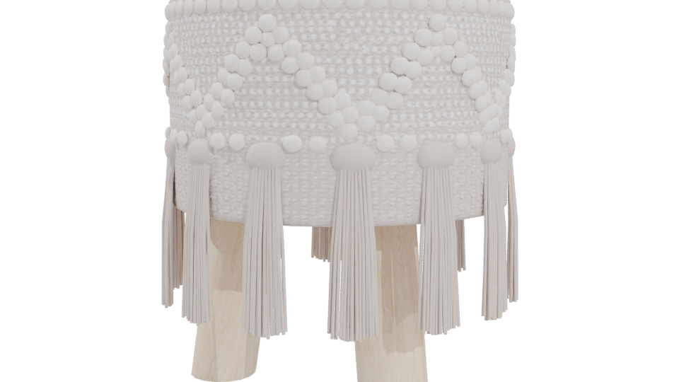 Stylish Macrame Plant Holder 3D - Professional 3D Model Render 4