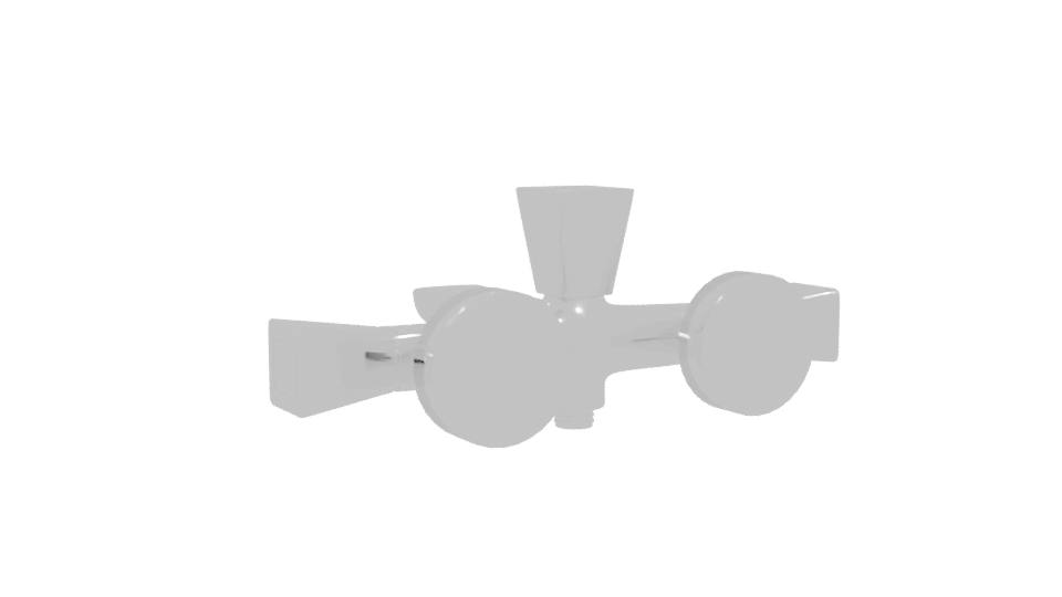 Stylish Bathroom Faucet Model 3D - Professional 3D Model Render 4