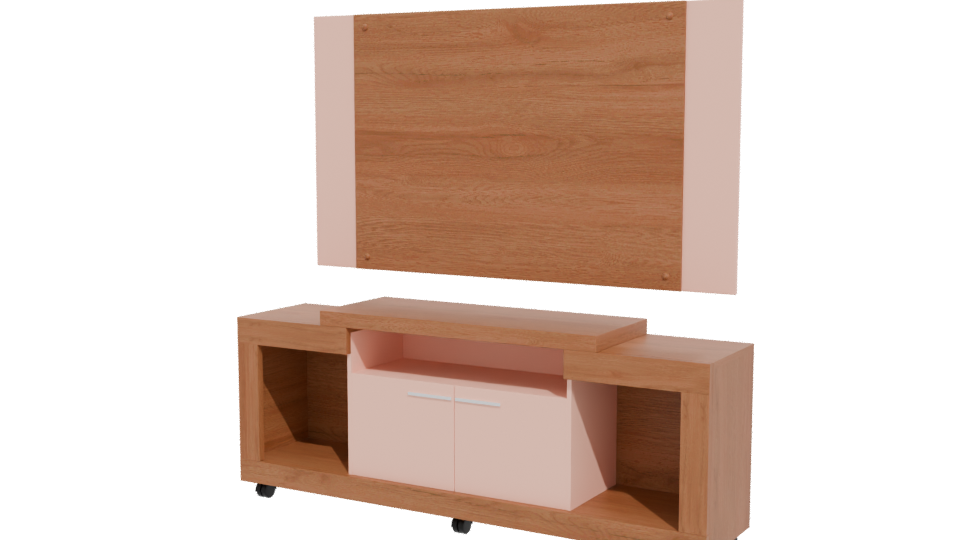 Contemporary TV Stand Model 3D - Professional 3D Model Render 12