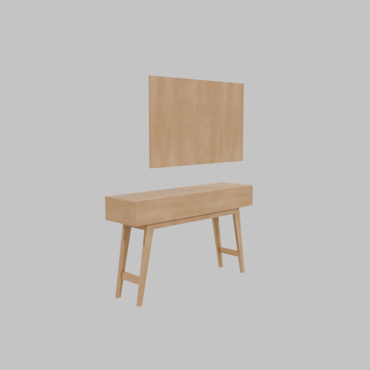 Mesa consola con espejo 