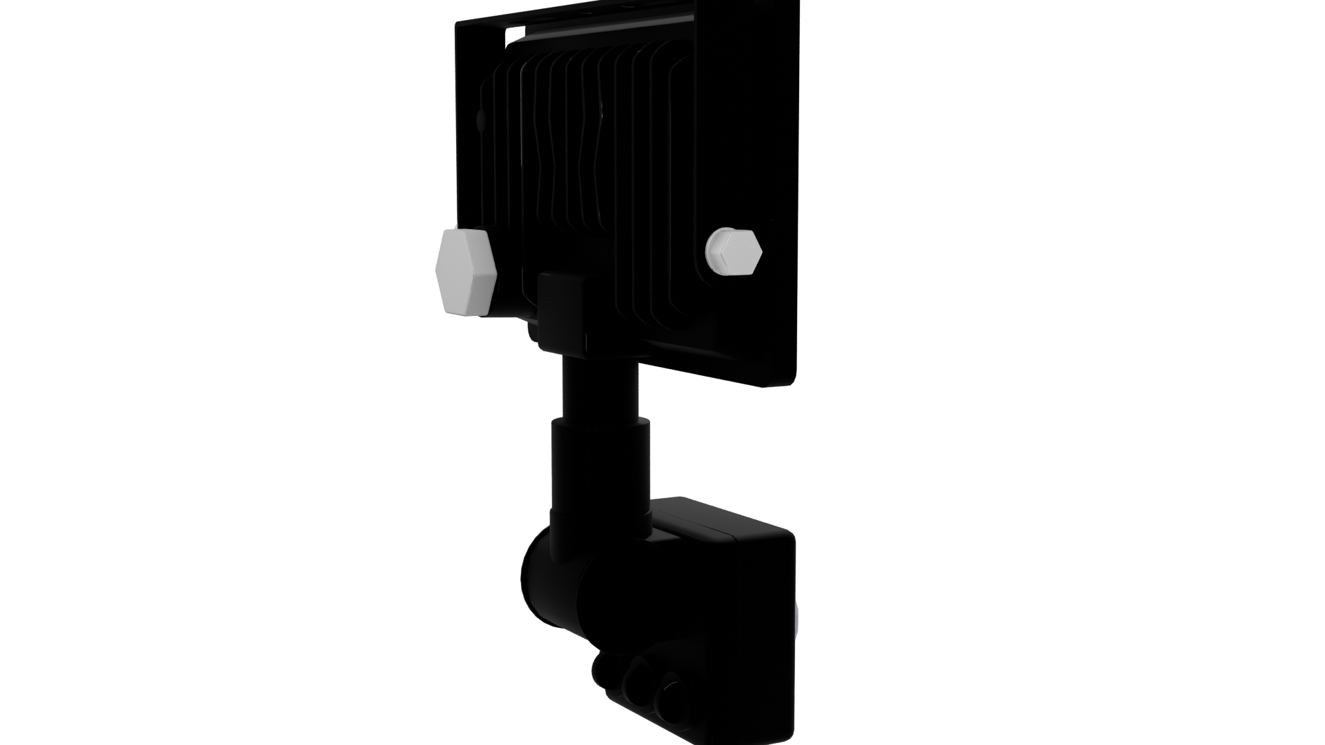LED Floodlight 3D Model - Professional 3D Model Render 7