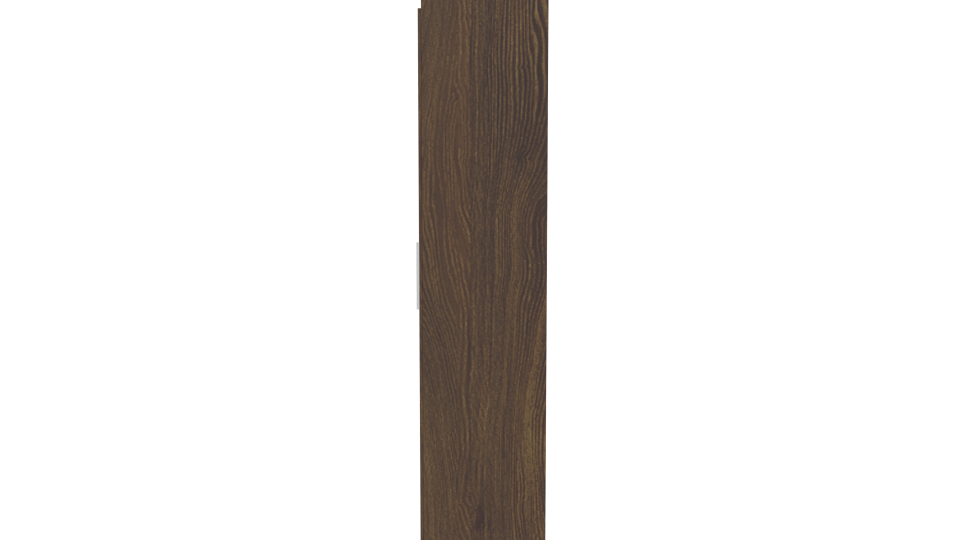 Stylish Wooden Wardrobe 3D Model - Professional 3D Model Render 2