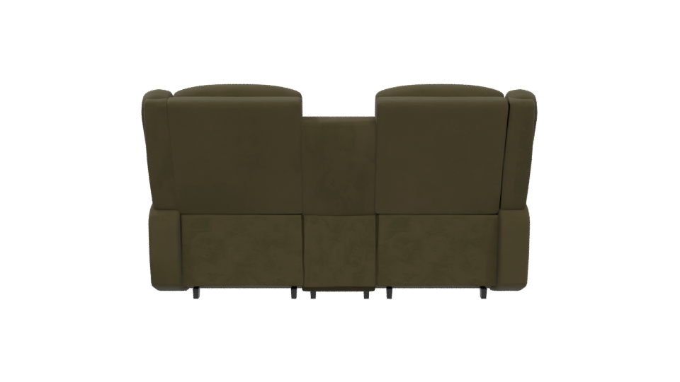 Stylish Reclining Sofa 3D Model - Professional 3D Model Render 5