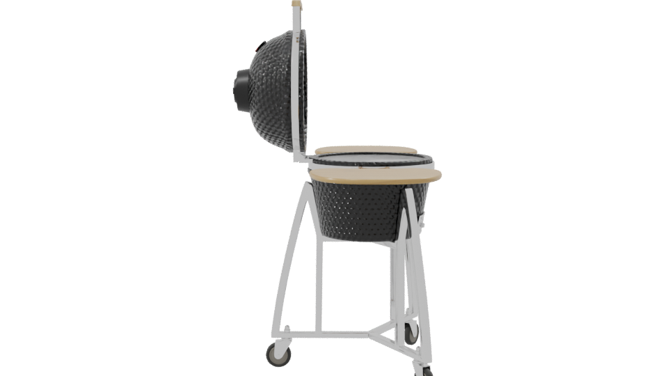 Stylish Outdoor Cooking Grill Model - Professional 3D Model Render 8
