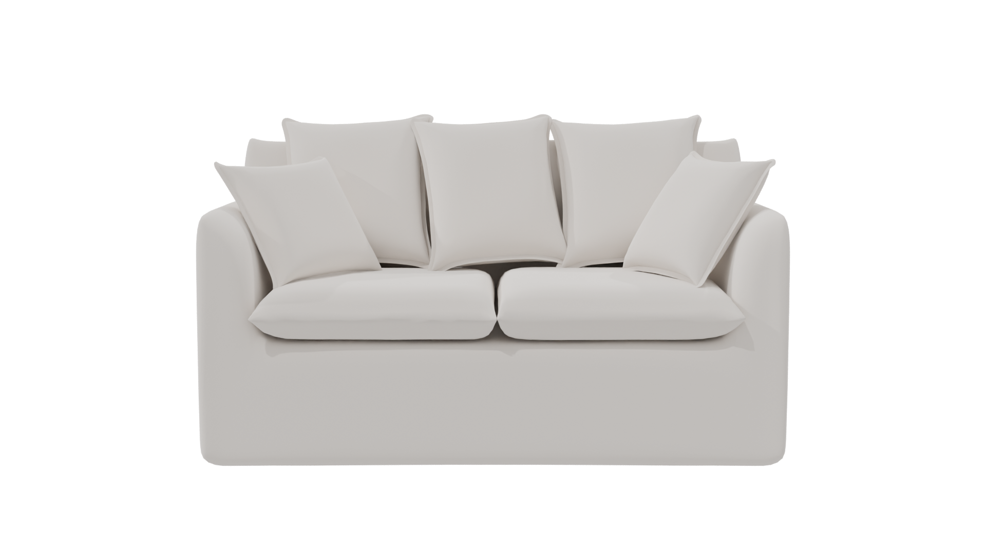 Stylish Modern Sofa 3D Model - Professional 3D Model Render 3