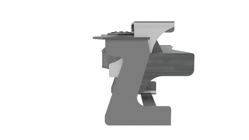 Stylish Modern Office Desk Model - Professional 3D Model Render 8