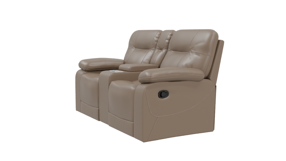 Stylish Recliner Sofa Model 3D - Professional 3D Model Render 4