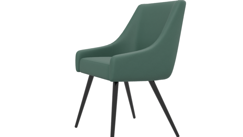 Modern Fabric Armchair 3D Model - Professional 3D Model Render 13