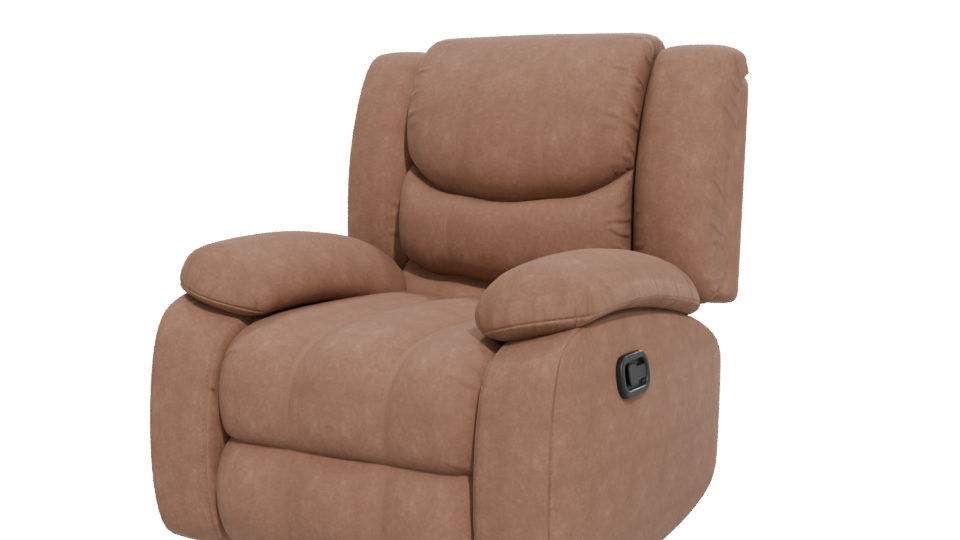 Comfortable Recliner Armchair 3D - Professional 3D Model Render 12