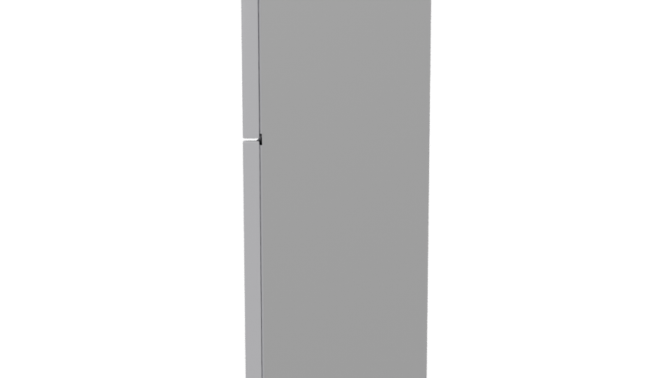 Sleek Refrigerator 3D Model - Professional 3D Model Render 2