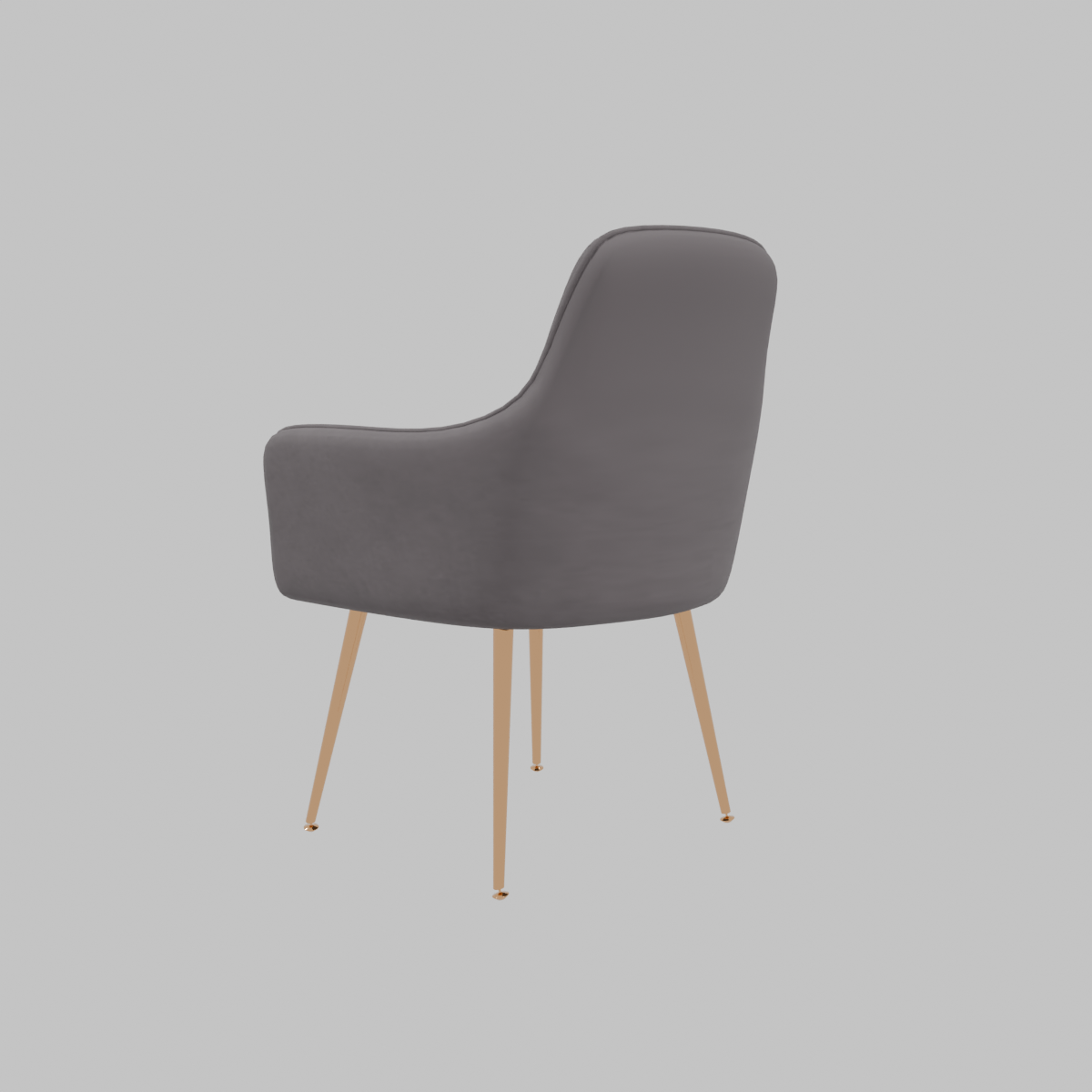 Stylish Modern Accent Chair 3D - Professional 3D Model Render 11