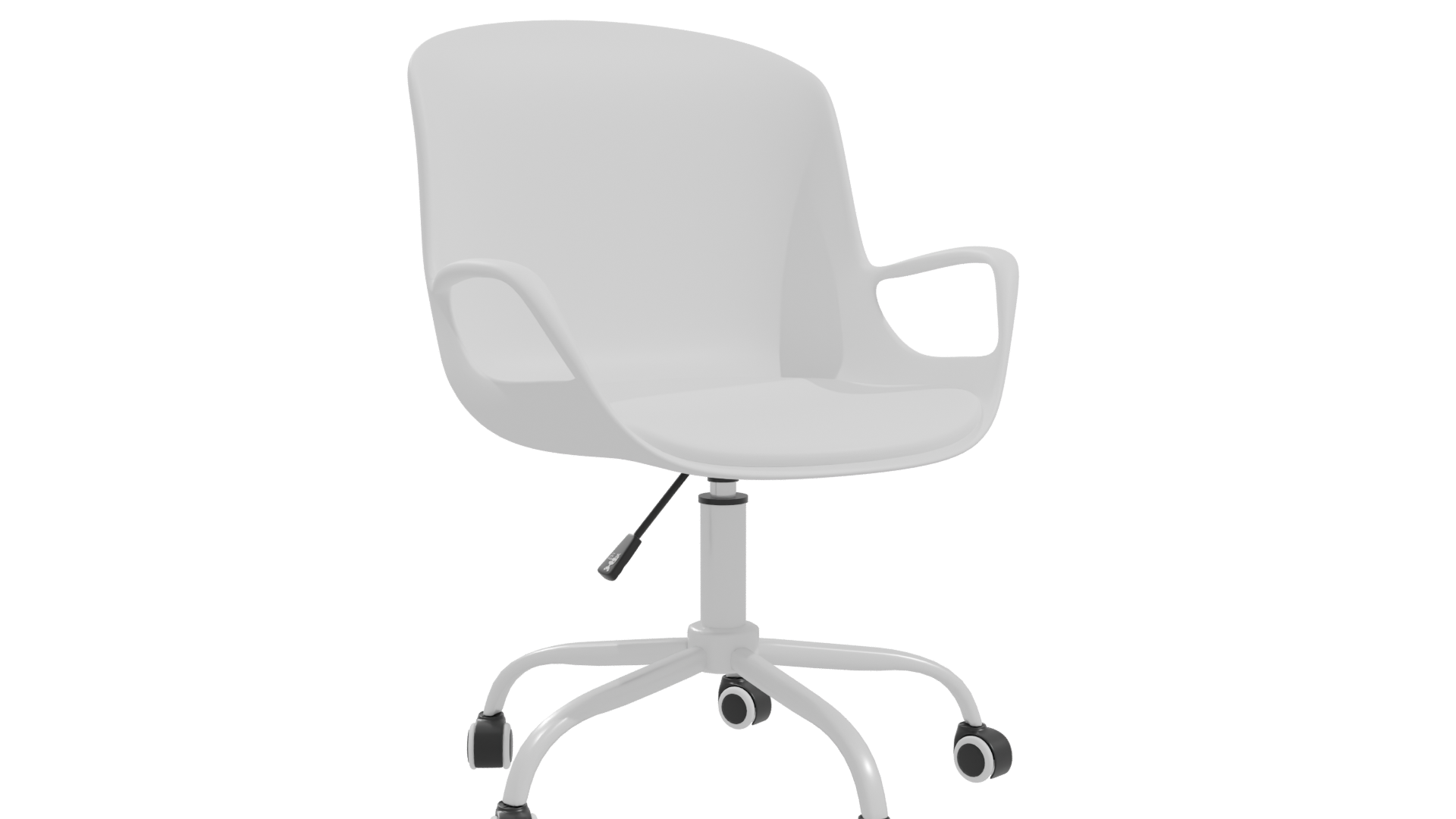 Sleek Modern Office Chair 3D - Professional 3D Model Render 22