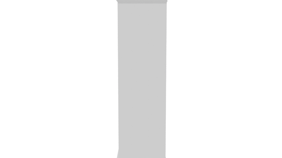 Elegant Minimalist Cabinet 3D Model - Professional 3D Model Render 2