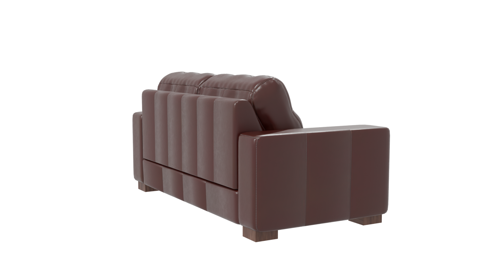 Luxurious Leather Sofa 3D Model - Professional 3D Model Render 7