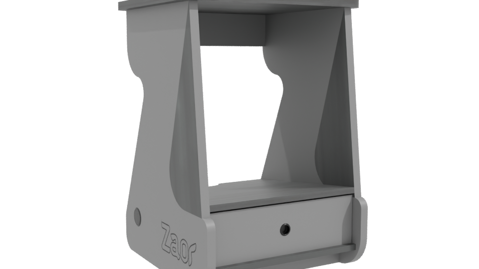 Stylish Modern Side Table Model - Professional 3D Model Render 10