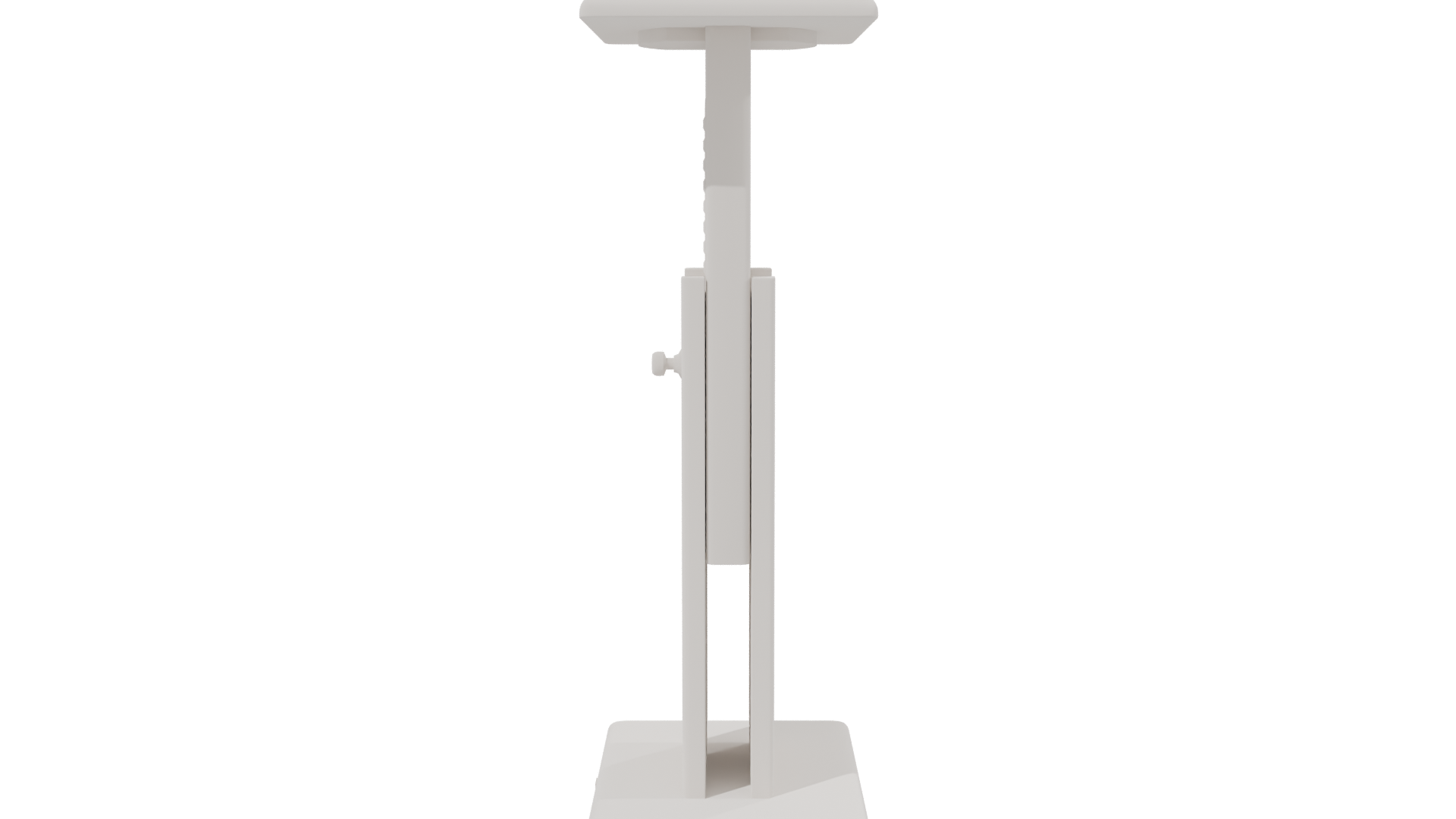 Stylish Wooden Podium 3D Model - Professional 3D Model Render 2