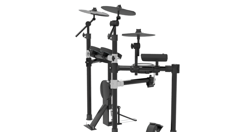 Electronic Drum Kit 3D Model - Professional 3D Model Render 7