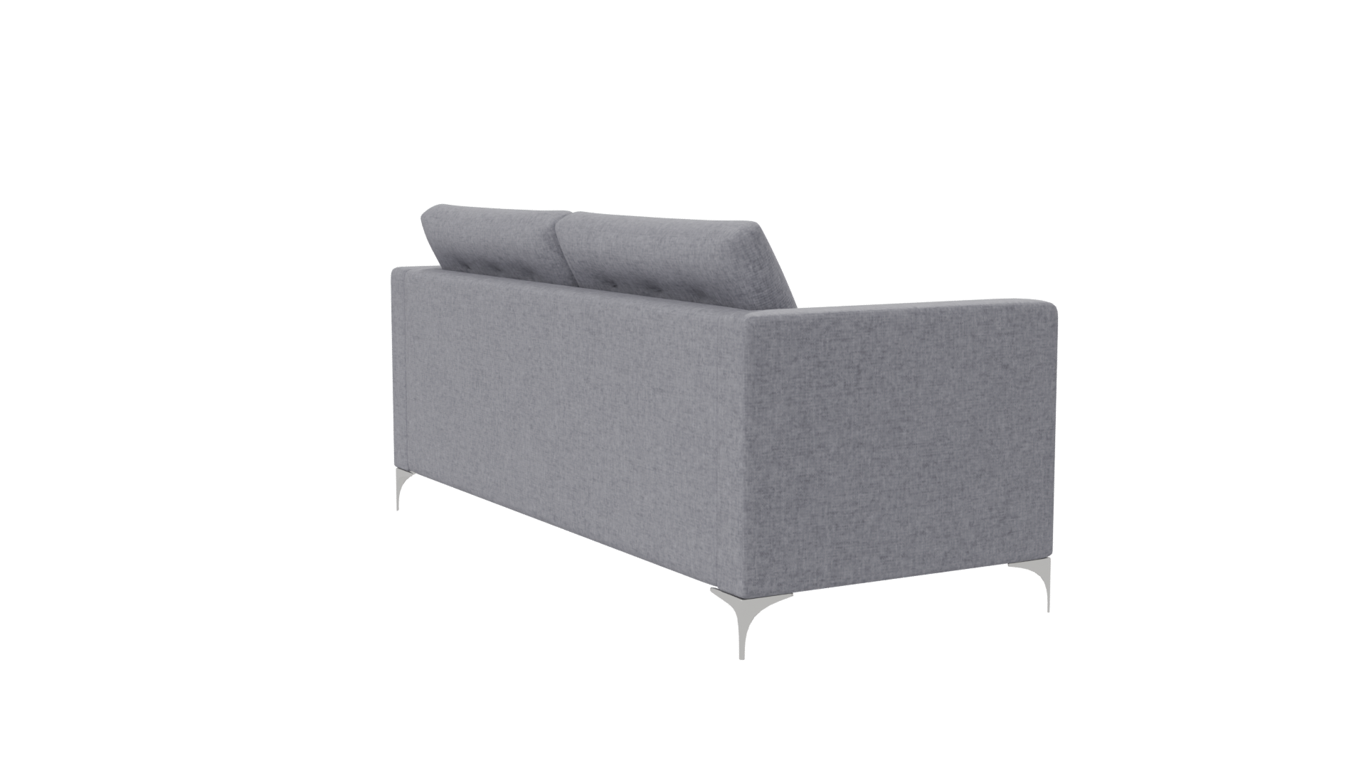 Modern Gray Sofa 3D Model - Professional 3D Model Render 22
