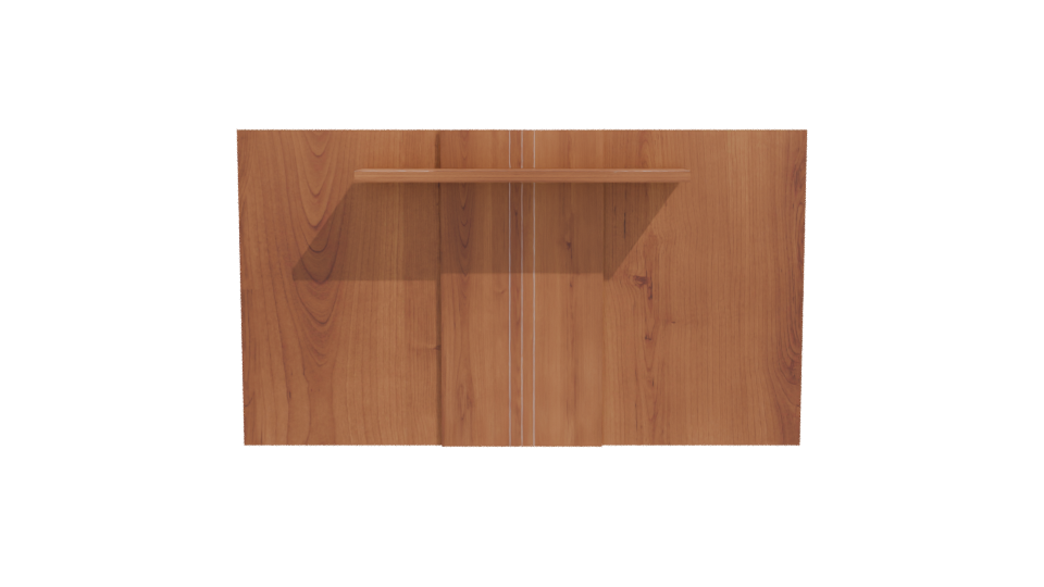 Modern Wooden Panel 3D Model - Professional 3D Model Render 11