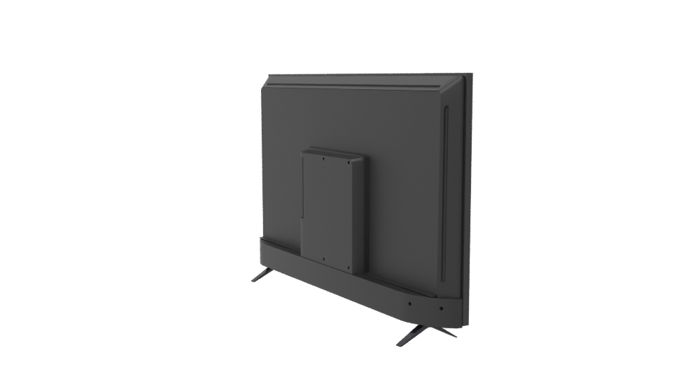 Sleek Modern Flat Screen TV 3D - Professional 3D Model Render 7
