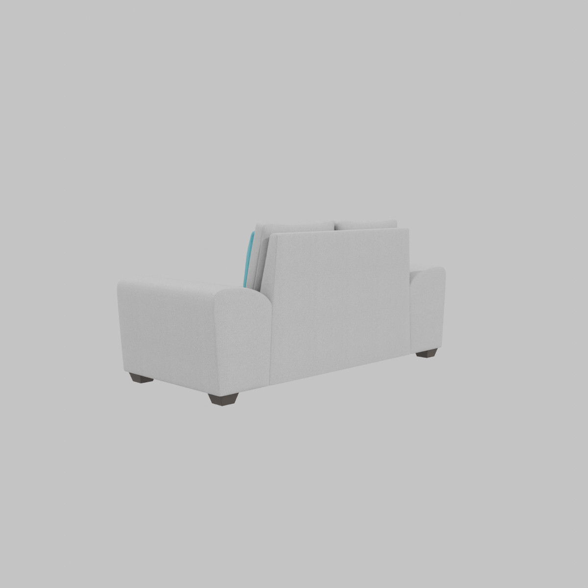 Loveseat Aura Contemporáneo 1 Pieza