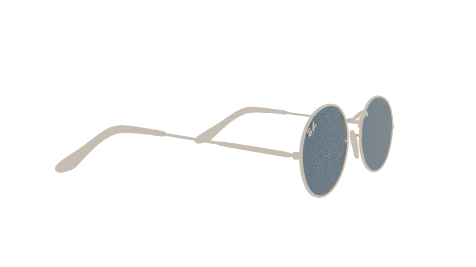 Stylish Metal Frame Sunglasses 3D - Professional 3D Model Render 9