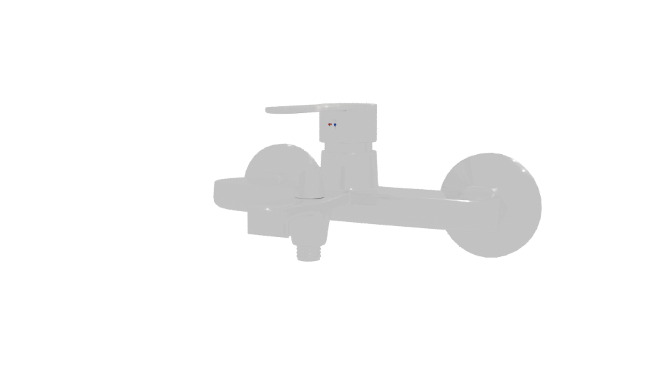 Classic Bathroom Faucet 3D Model - Professional 3D Model Render 12