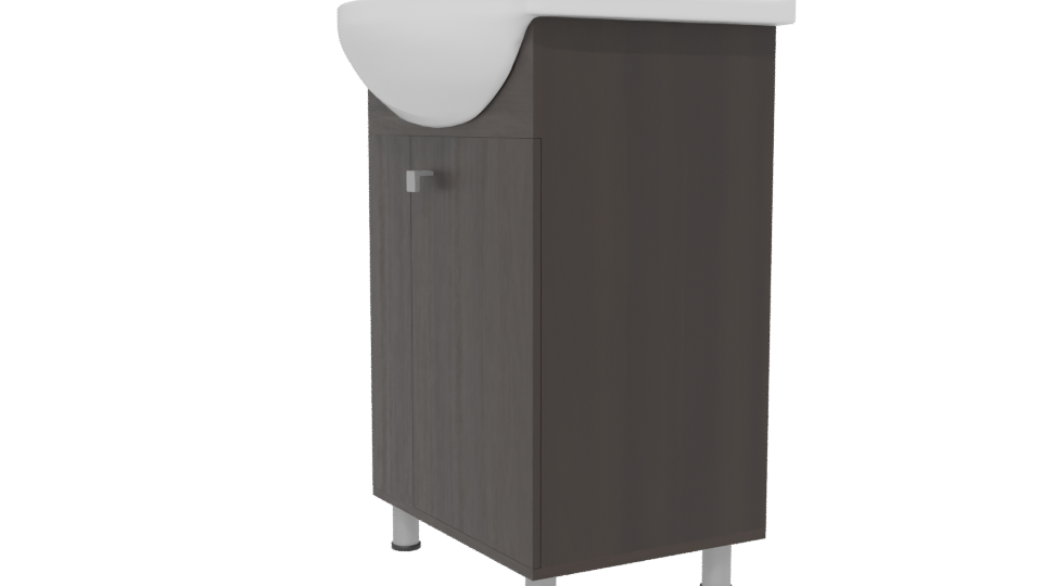 Stylish Modern Bathroom Vanity 3D - Professional 3D Model Render 13