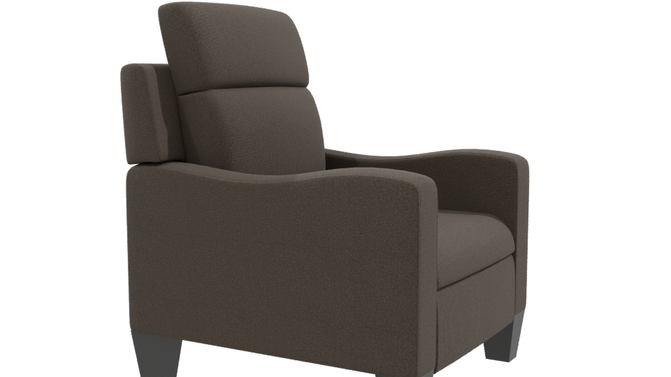 Stylish Modern Accent Chair - Professional 3D Model Render 9