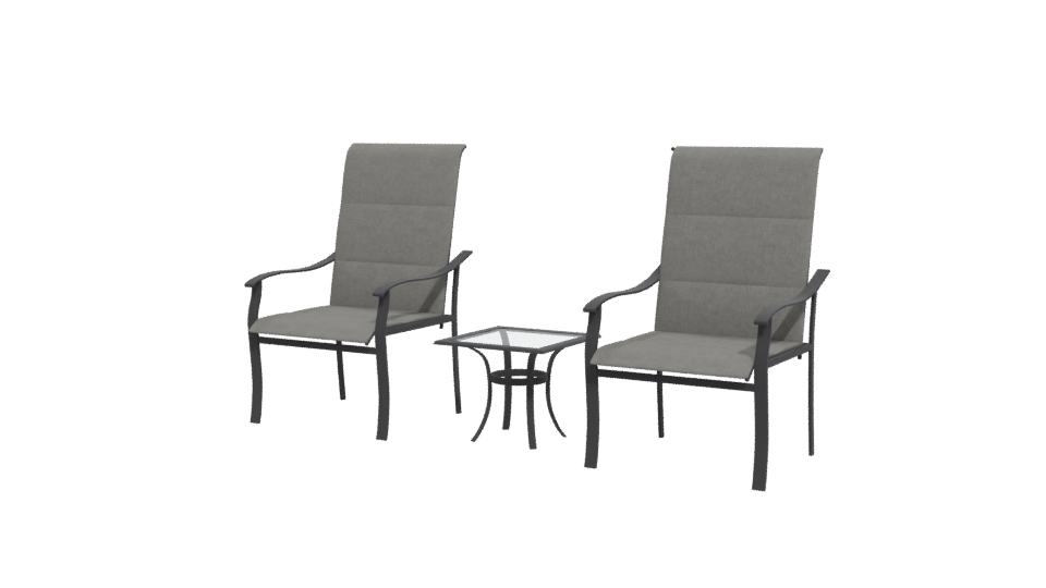 Modern Outdoor Furniture Set 3D - Professional 3D Model Render 12