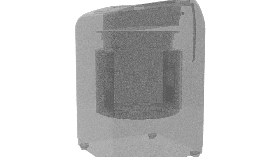 Contemporary Top-Load Washing Machine 3D Model - Professional 3D Model Render 13