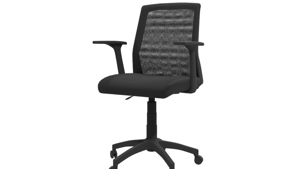 Sleek Modern Office Chair 3D - Professional 3D Model Render 12