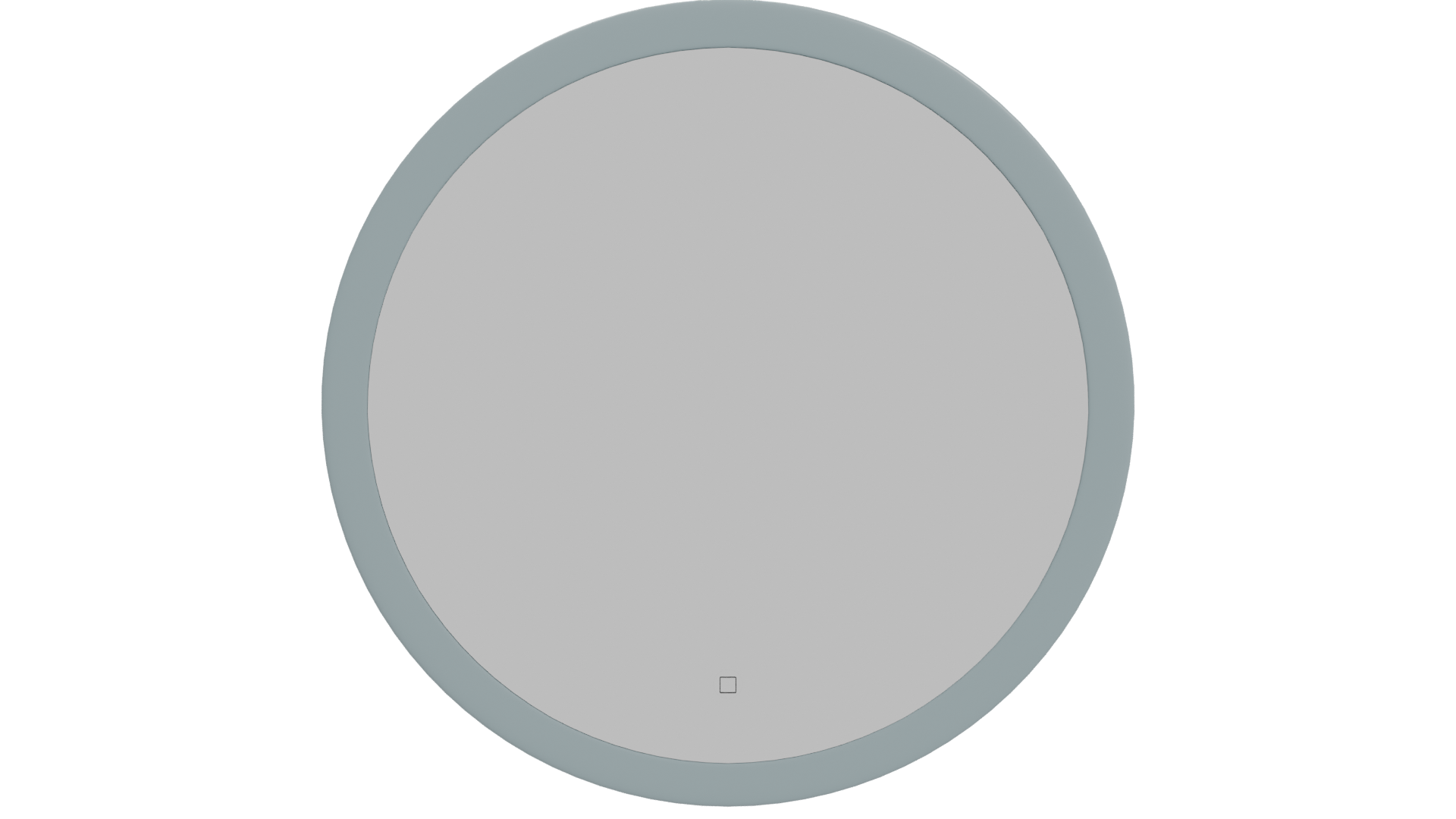 Round Modern Wall Mirror 3D - Professional 3D Model Render 11