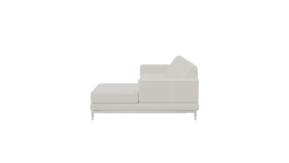 Contemporary Sectional Sofa Model - Professional 3D Model Render 2