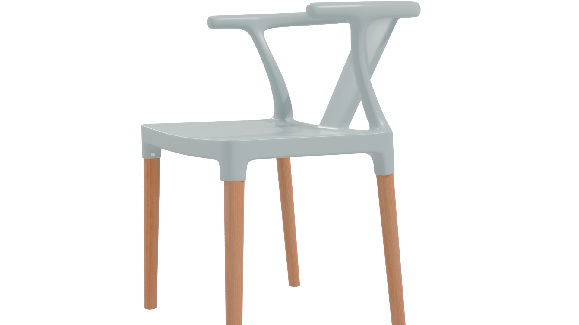 Stylish Minimalist Chair Model - Professional 3D Model Render 10