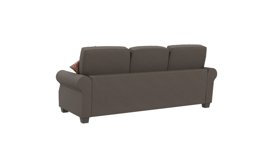 Stylish Fabric Sofa 3D Model - Professional 3D Model Render 4
