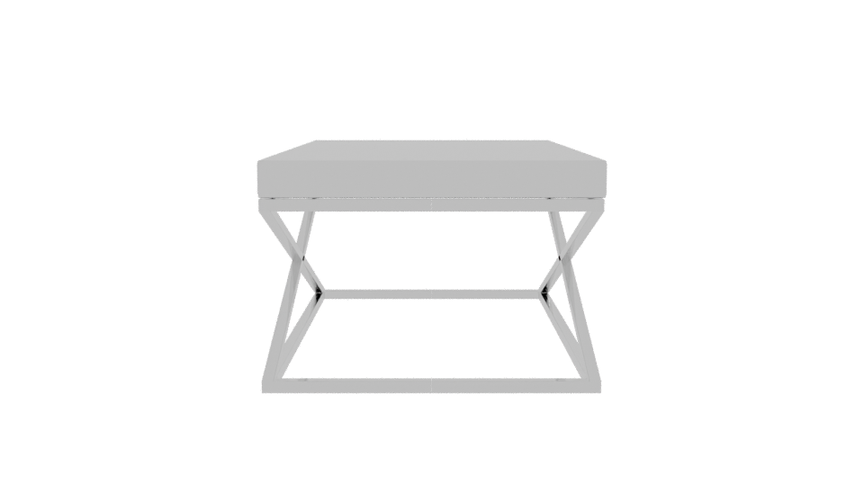 Sleek Modern Coffee Table 3D - Professional 3D Model Render 2