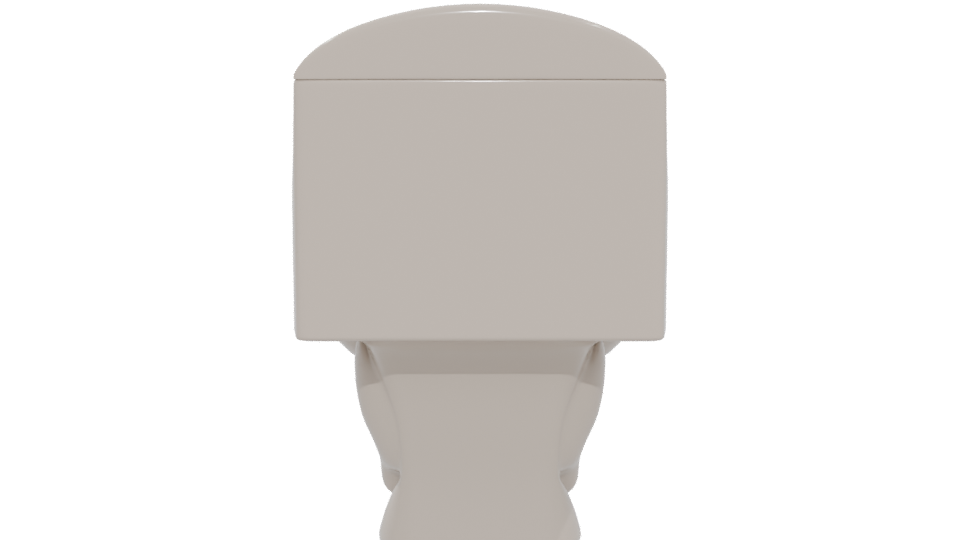 WC One Piece Montecarlo 6 Liters 3D - Professional 3D Model Render 5