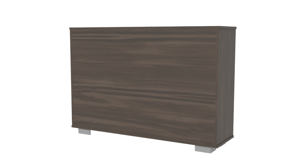 Contemporary Wooden Sideboard 3D Model - Professional 3D Model Render 6