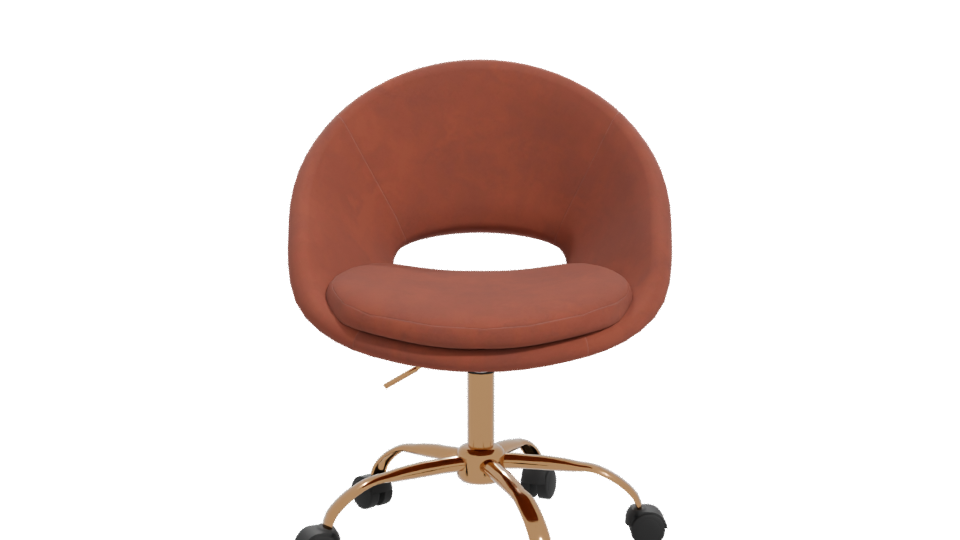Stylish Modern Office Chair 3D - Professional 3D Model Render 11