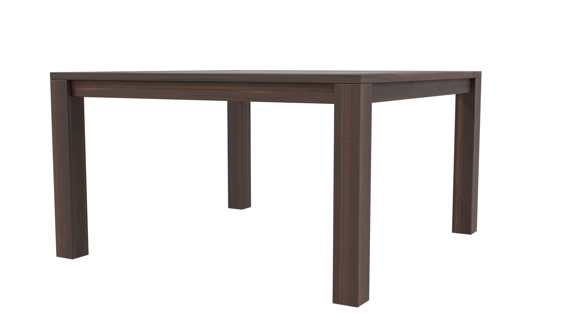 Stylish Modern Glass Table 3D - Professional 3D Model Render 3