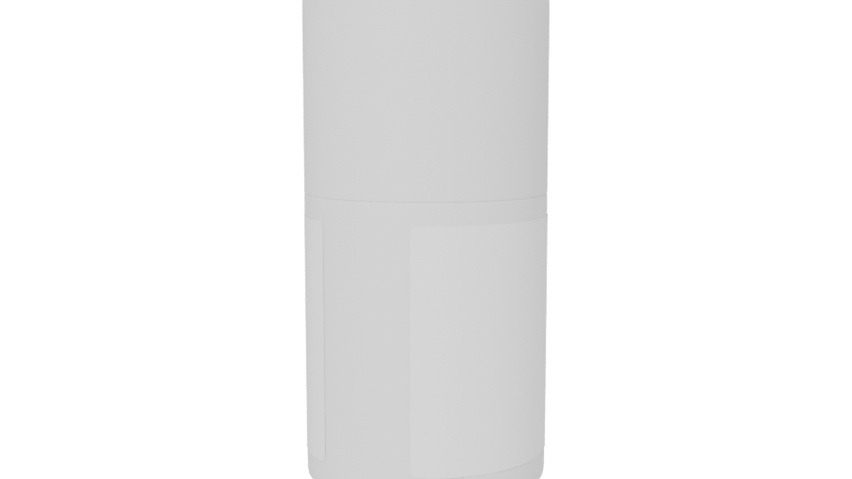 Stylish Face Cream Container 3D - Professional 3D Model Render 6