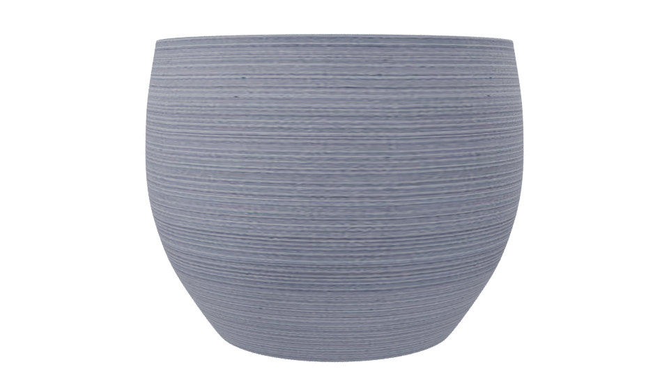 Stri Grey Fiber Pot 3D Model - Professional 3D Model Render 8