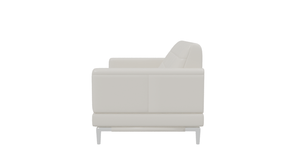 Stylish Minimalist Sofa 3D Model - Professional 3D Model Render 2